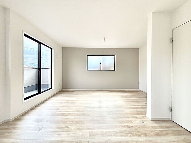 将来は2部屋にすることもできますね。お年頃になったら夢の個室にチェンジ!