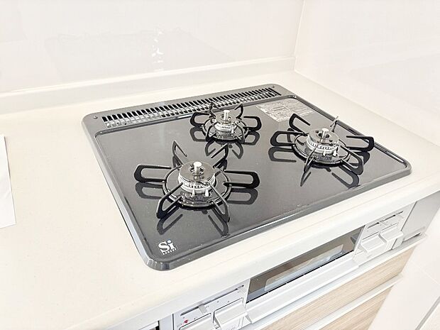 三口ガスコンロでお料理が一気にはかどりそう