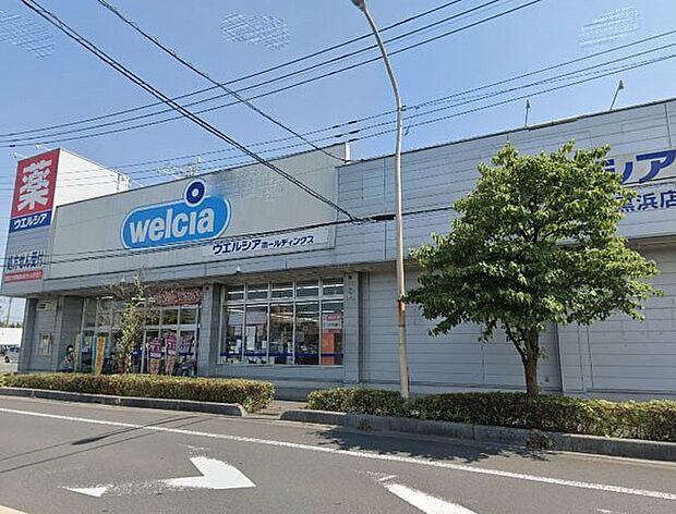 ドラッグストア 750m ウエルシア蓮田黒浜店