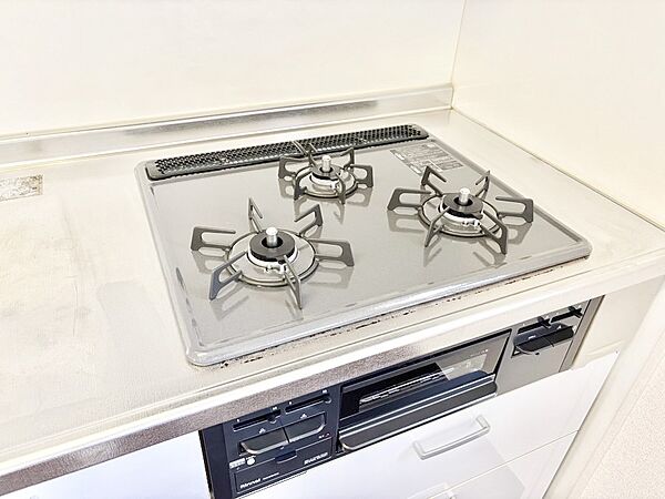 三口ガスコンロでお料理が一気にはかどりそう