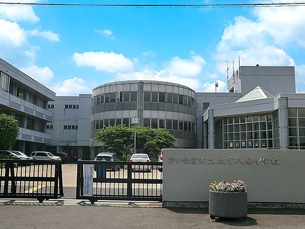 中学校 1500m さいたま市立大宮八幡中学校