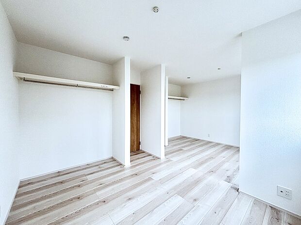 将来は2部屋にすることもできますね。お年頃になったら夢の個室にチェンジ!