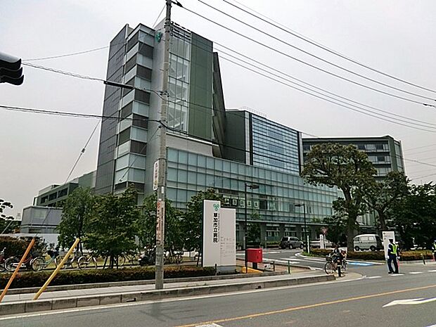 病院 2700m 草加市立病院
