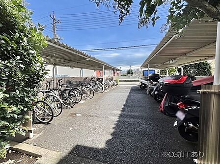 自転車置き場(空き状況は都度ご確認ください)