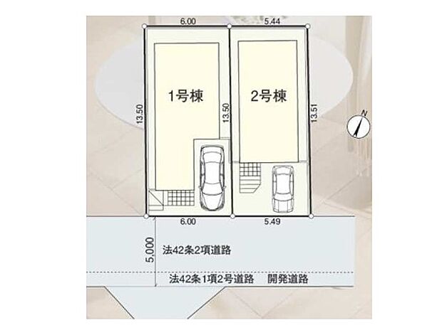 区画図