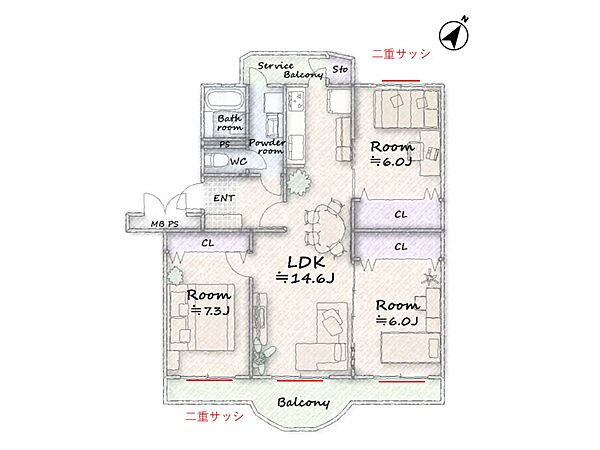 間取り：311002467901