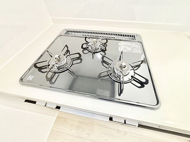 三口ガスコンロでお料理が一気にはかどりそう