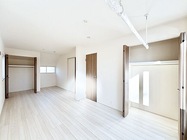 将来は2部屋にすることもできますね。お年頃になったら夢の個室にチェンジ!