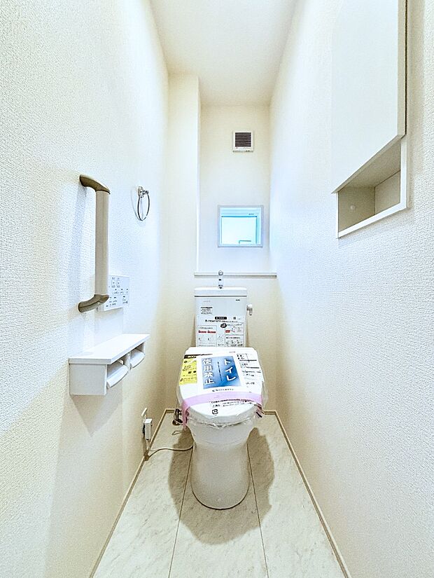 トイレは1階と2階それぞれに配置されていてとても便利です。