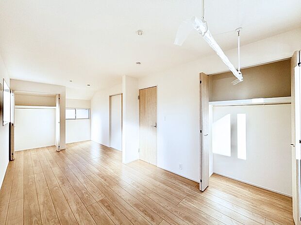 将来は2部屋にすることもできますね。お年頃になったら夢の個室にチェンジ！