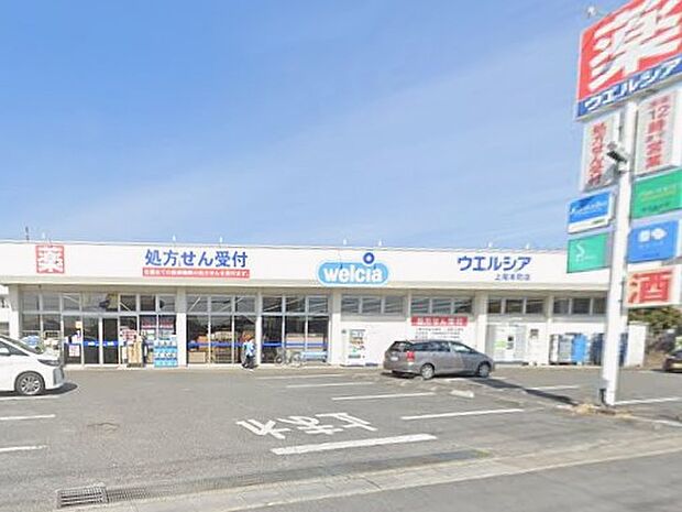 ドラッグストア 700m ウエルシア上尾本町店