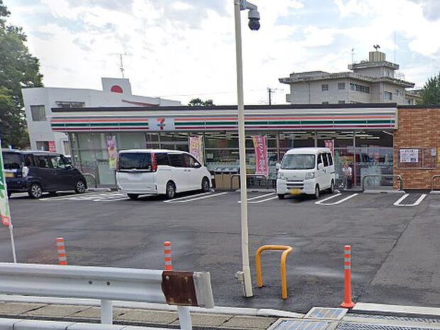 コンビニ 800m セブン-イレブン 松戸金ケ作店