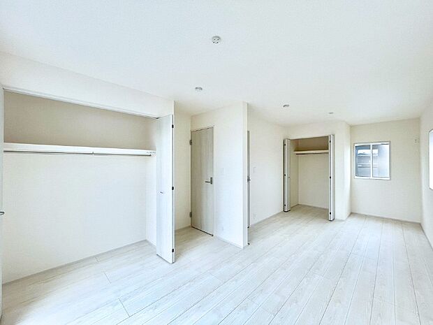 将来は2部屋にすることもできますね。お年頃になったら夢の個室にチェンジ!