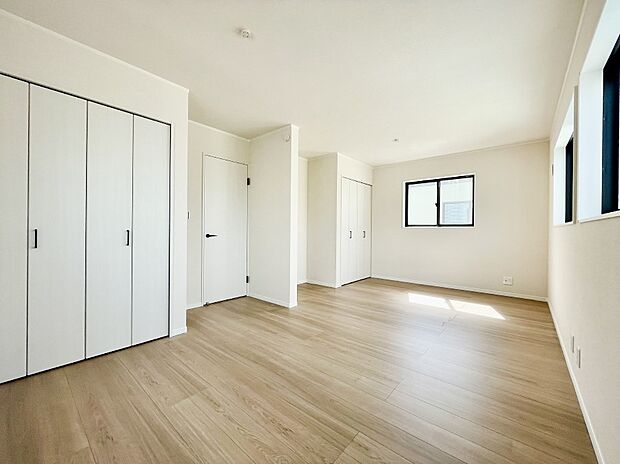 将来は2部屋にすることもできますね。お年頃になったら夢の個室にチェンジ!
