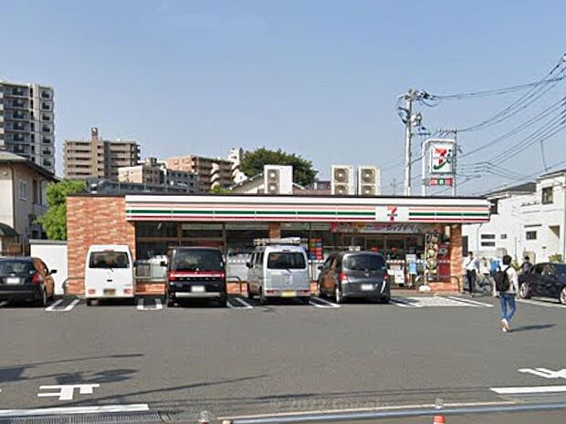 コンビニ 320m セブン-イレブン 新座野火止5丁目店