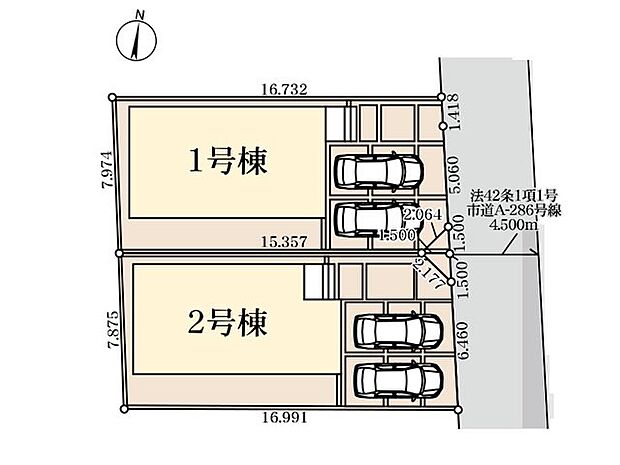 区画図