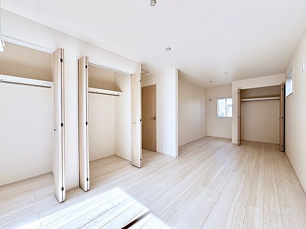 将来は2部屋にすることもできますね。お年頃になったら夢の個室にチェンジ!