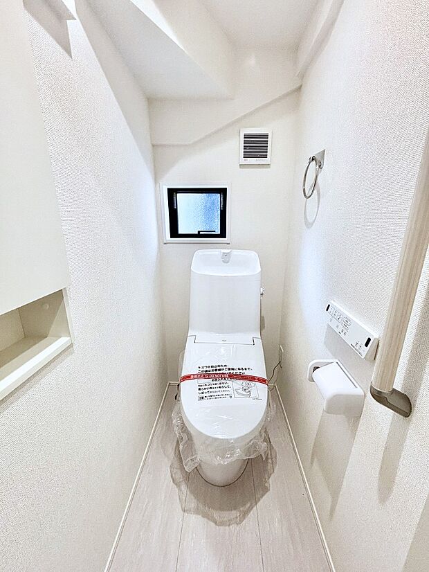トイレは1階と2階それぞれに配置されていてとても便利です。