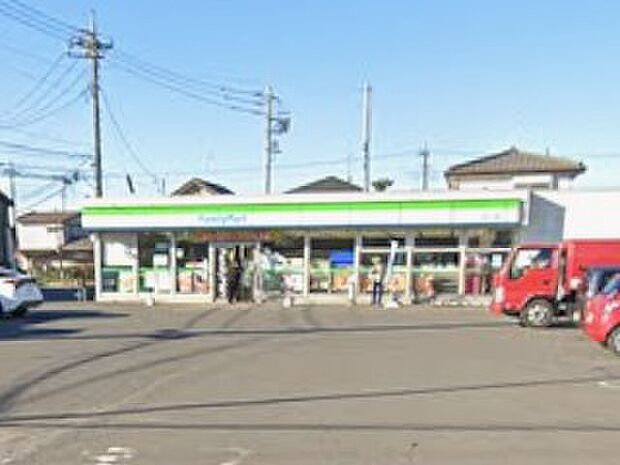 コンビニ 500m ファミリーマート 野田上花輪店