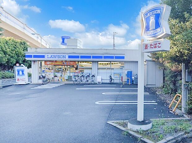 コンビニ 400m ローソン板橋三園一丁目店