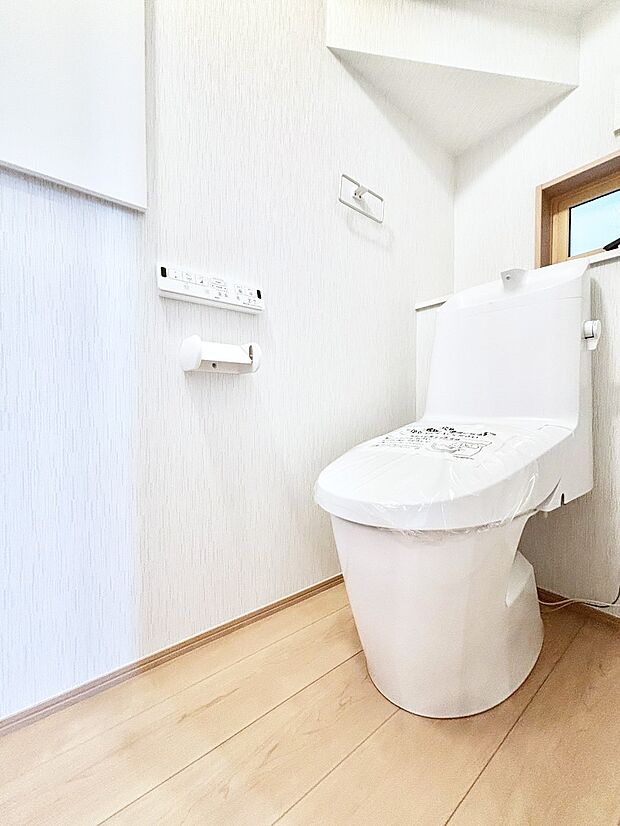 トイレは1階と2階それぞれに配置されていてとても便利です。