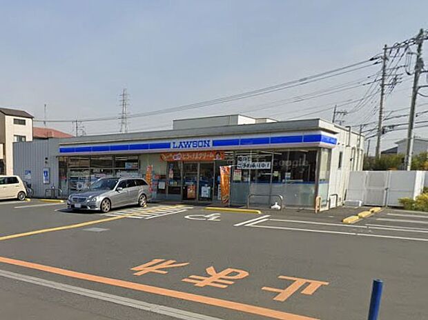 コンビニ 160m ローソン 伊奈寿三丁目店