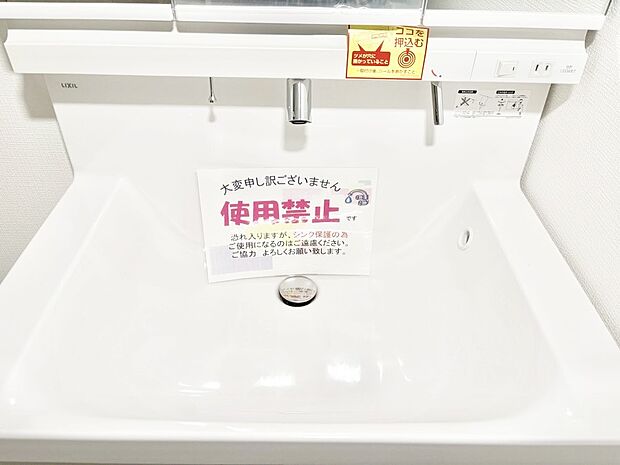 ハンドシャワー付き!使いやすい洗面台。