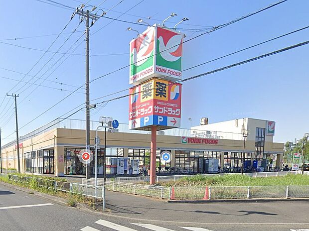 スーパー 500m ヨークフーズ 東岩槻店