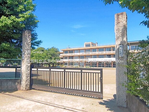 小学校 1700m 三芳町立三芳小学校