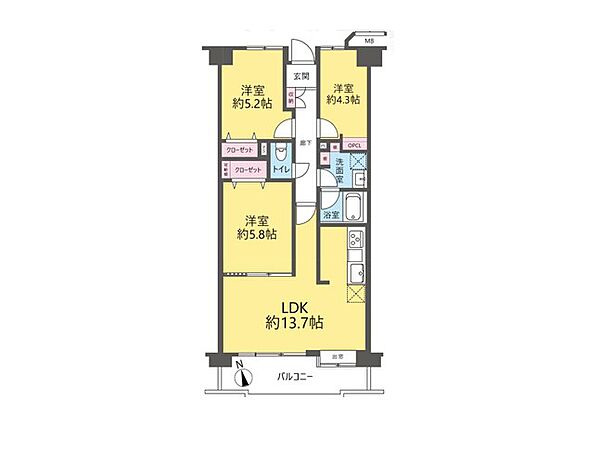 間取り：311002489796