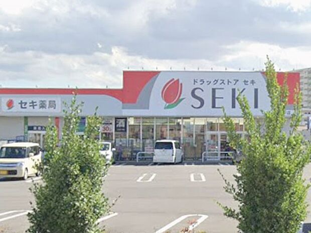 ドラッグストア 600m ドラッグストアセキ東宮下店