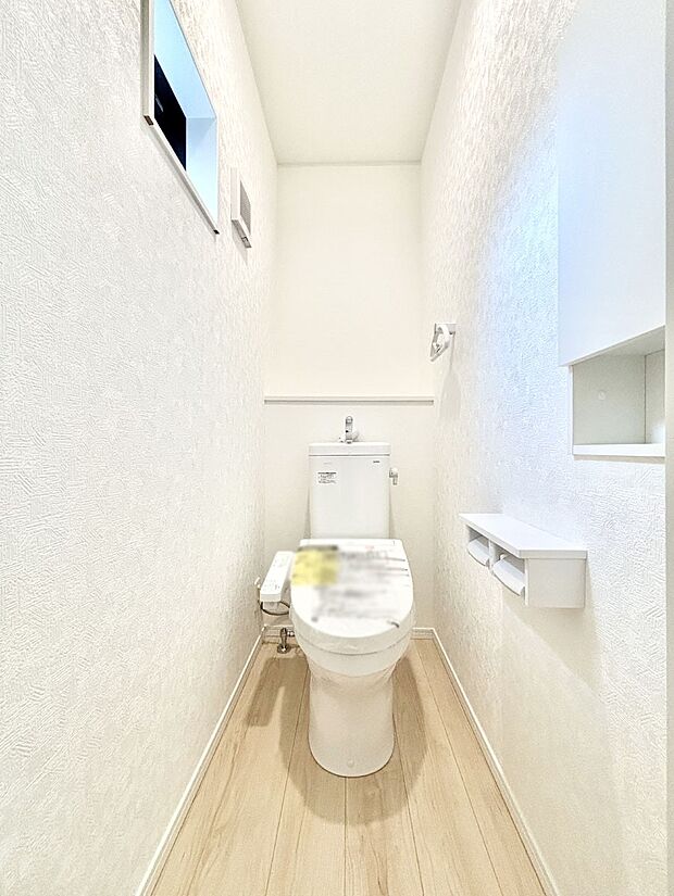 トイレは1階と2階それぞれに配置されていてとても便利です。