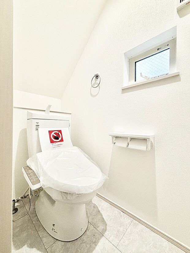 ウォシュレット付きトイレが1階と2階それぞれに配置されていてとても便利です。