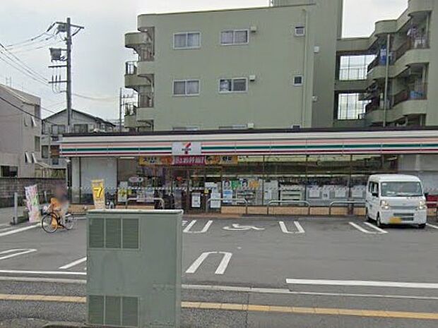 コンビニ 373m セブン-イレブン 川口西川口2丁目店