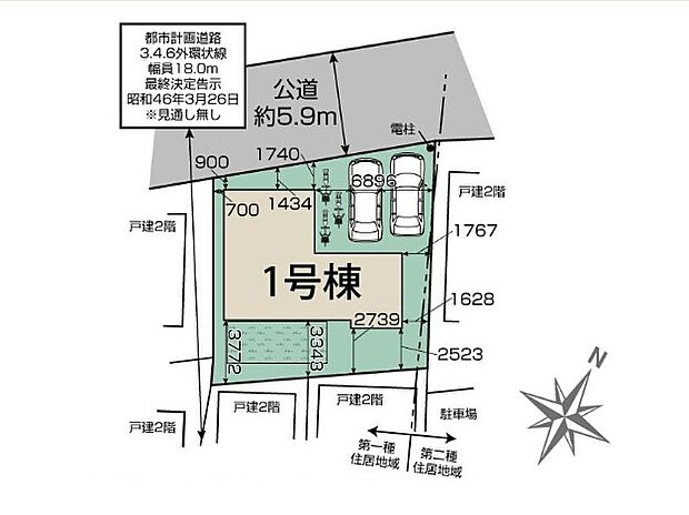 区画図