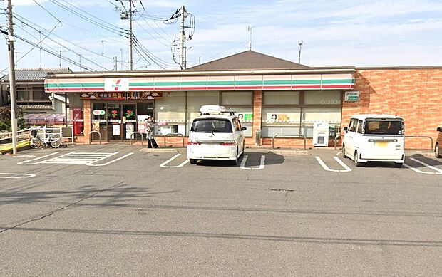コンビニ 400m セブン-イレブン 川越砂店