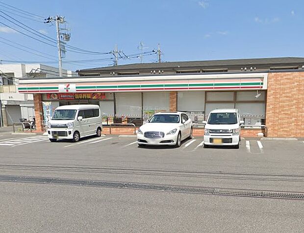 コンビニ 880m セブン-イレブン 松戸千駄堀店