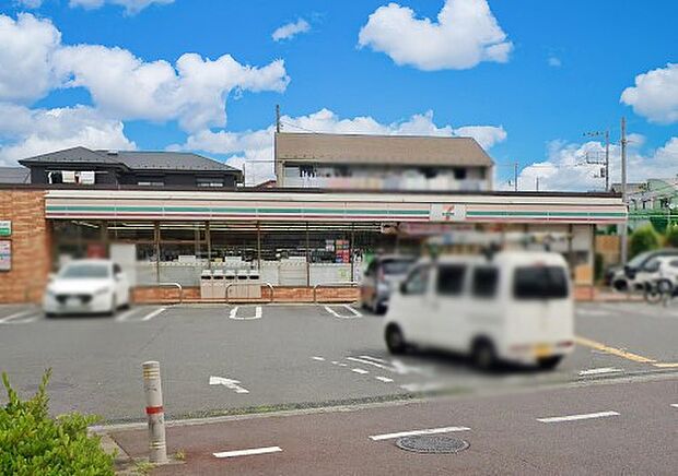 コンビニ 600m セブン-イレブン 浦和原山3丁目店