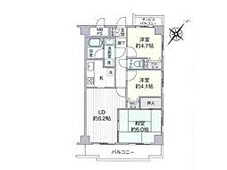 ワコーレ浦和内谷 3LDKの間取図画像