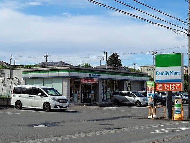 コンビニ 350m ファミリーマート 所沢北野天神通り店