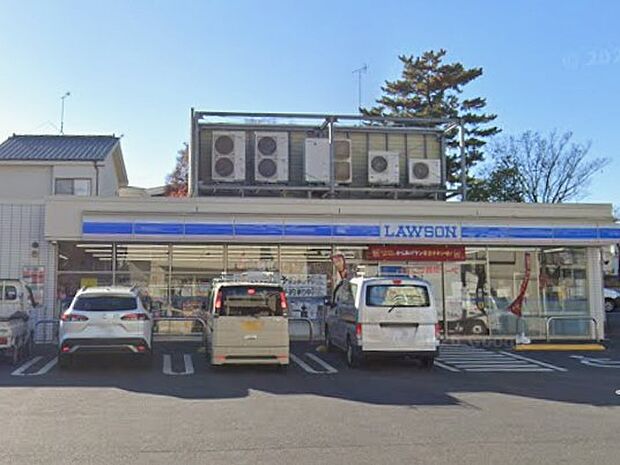 コンビニ 400m ローソン 松戸久保平賀店