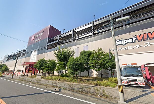 ショッピングセンター 800m ビバモール蕨錦町