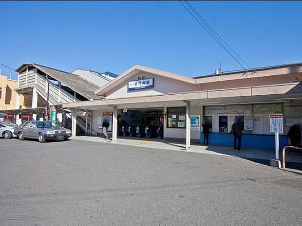 駅 1500m 東武東上線新河岸駅