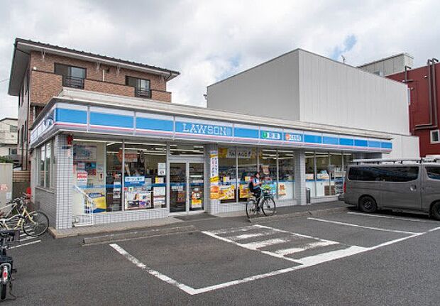 コンビニ 1100m ローソン 葛飾橋店