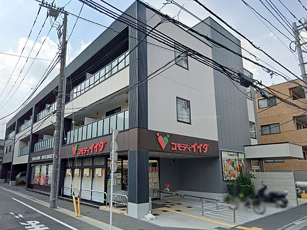 スーパー 500m コモディイイダ高島平店