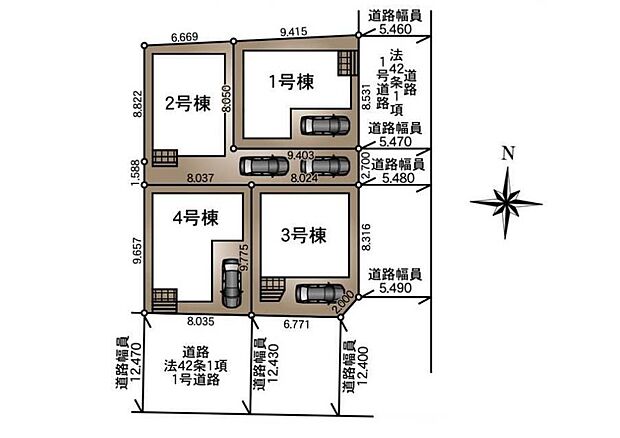 区画図