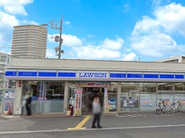 コンビニ 400m ローソン ふじみ野上福岡一丁目店
