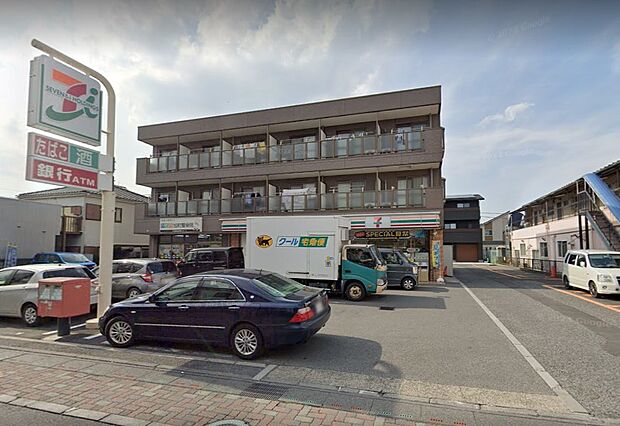 コンビニ 450m セブン-イレブン 蒲生旭町店