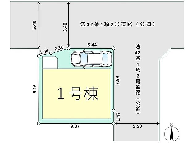 区画図