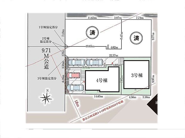 区画図